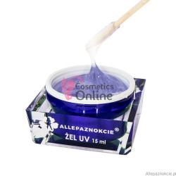 Gel UV Jelly Clear Glass Allepaznokcie 15 ml